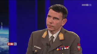 ZIB 2: Militärstratege Hofbauer zur Kriegslage (2.5.2022)