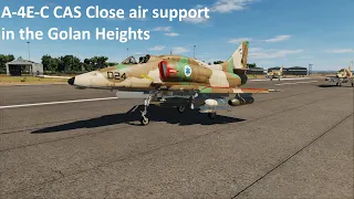DCS World - A-4E-C Close air support in the Golan Heights
