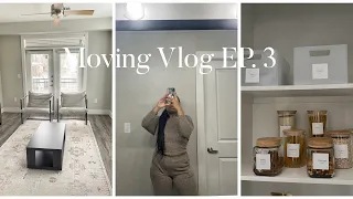 Moving Series Pt 3: shopping for my new apartment, organizing, & wfh desk setup