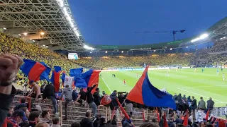 Nantes Lyon 1-0 /  Demi finale de la coupe de France / Hymne a la beaujoire