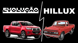 Toyota Hilux Evolution in 50 Years