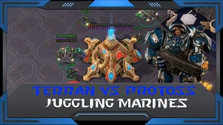 StarCraft 2 (RuFF Highlight): Juggling Marines