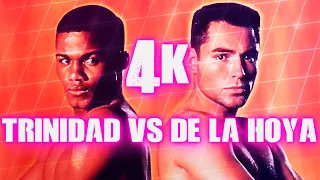 Felix Trinidad vs Oscar De La Hoya (Highlights) 4K