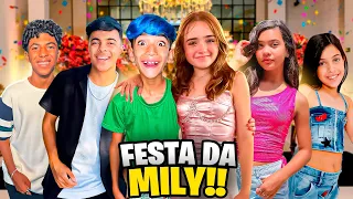 FOMOS NA FESTA DA MILY COM O ESTEVÃO GABRIEL E AS IRMÃS PINA LORENA MANU E ANNY