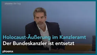 Steffen Hebestreit zu den Holocaust-Äußerungen von Mahmud Abbas im Kanzleramt am 17.08.22