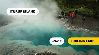 Boiling Lake of Iturup — Kuril Islands