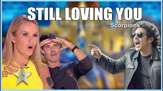 Simon Cowell was amazed by the performance of the Scorpions singer's parody - Still Loving You