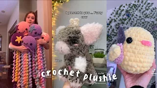 crochet a plushie with me / tiktok compilation🧶