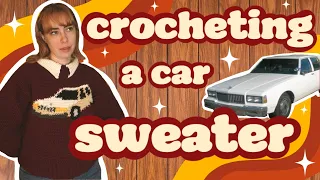 Crocheting a Car Sweater!