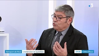 Extension de l'aéroport Nice-Côte-d'Azur : le projet expliqué par S.Castel