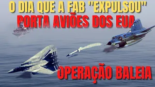 Operação Baleia o dia que pilotos de caça da FAB venceram caças F-14 e F-18 de porta-aviões dos EUA