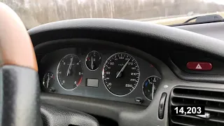 Peugeot 406 coupe 2.2 HDi STAGE 1: 100-200 km/h acceleration