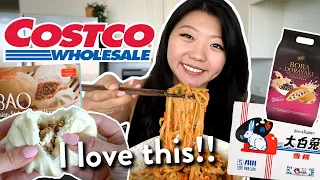 COSTCO FOOD HAUL! Asian Frozen Foods & Snacks to Buy Pt.6 (boba, noodles, ice cream & more!)
