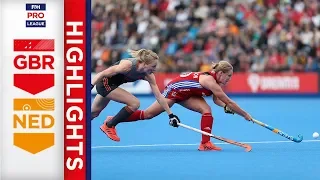 Great Britain v Netherlands | Week 22 | Women's FIH Pro League Highlights