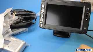 Видео обзор эхолота картплоттера Lowrance Elite 7 Ti