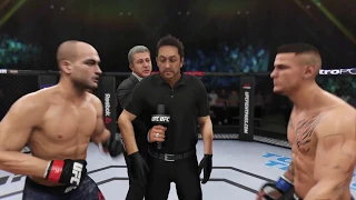 Eddie Alvarez vs Dustin Poirier (UFC on FOX 30 simulation)