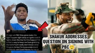 Shakur Stevenson Goes In ON SIGNING TO PBC FOR GERVONTA DAVIS