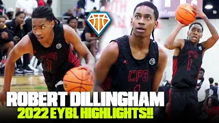 ROB DILLINGHAM GIVES OUT BUCKETS FOR FUN!! | 2022 Nike EYBL Highlights with Team CP3