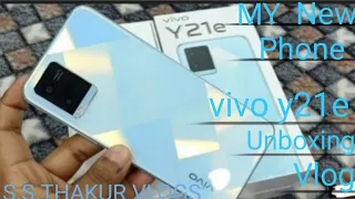 My new phone Vivo y21e unboxing vlog // by S.S.THAKUR VLOGS