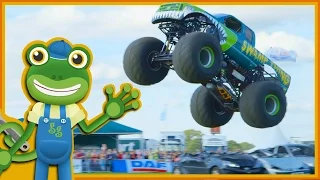 Monster Trucks For Children | Gecko's Real Vehicles