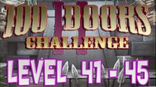 100 Doors Challenge 2 Level 41 – 45 Walkthrough 100 Дверей Вызов 2