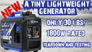 30LB - BEST LIGHTWEIGHT? 1800W RATED DINKING DK2300i-M INVERTER GENERATOR REVIEW | TEST | CAMPING RV