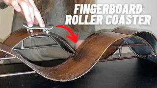 FINGERBOARD ROLLER COASTER?! | My Best Thrift Store Finds