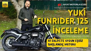 Yuki Funrider 125cc İnceleme | A1 Ehliyete Uygun Başlangıç Motoru | Hayat Motorla Güzel