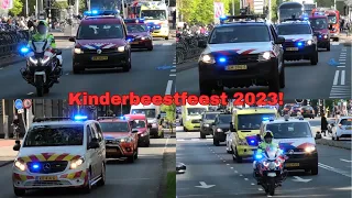 [Kinderbeestfeest 2023!] Vele hulpdiensten met spoed naar en vanaf Artis Amsterdam!