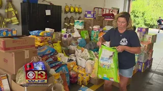 Md. Volunteer Fire Company Collects Supplies For Harvey Victims