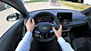 2021 HYUNDAI i30 N Performance Pack 2.0l 279HP - Highway POV Test Drive & Fuel consumption check