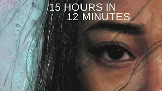 PAINTING TIMELAPSE || Expressive Portrait in Oil - "Worse"