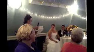 Nina's speech- Jessica's Wedding