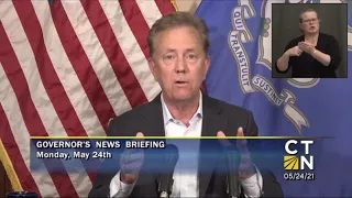 Governor Lamont's May 24, 2021 4PM Coronavirus Update