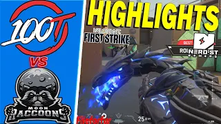 100 Thieves vs Moon Raccoons / HIGHLIGHTS / First Strike North America NSG Tournament Qualifier BO3