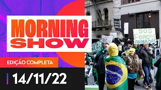 PROTESTOS CONTRA O STF EM NY - MORNING SHOW - 14/11/22