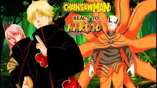 Chainsaw Man react to Naruto🦊my fyp + y/n | Gacha Club