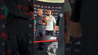 Amrabat Meets Ten Hag At Carrington 🤝