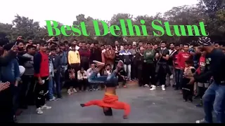 Best stunts(B-Boying) street performance in delhi