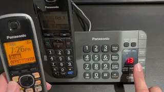 How To Add Additional Handsets To A Panasonic Home Phone Base