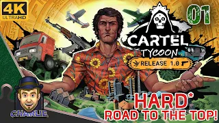 THIS SHOULD BE A CHALLENGE! - Cartel Tycoon Full Release - 01 - Cartel Tycoon Gameplay