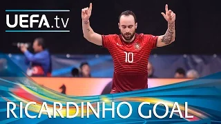 Watch Ricardinho’s crazy futsal goal