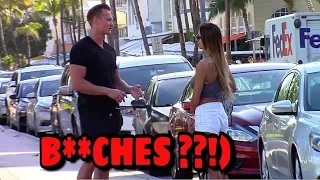WHERE CAN I FIND AMERICAN B**CHES ?? PRANK FROM MIAMI !!