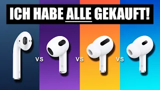 Ultimativer AirPods Vergleich - Welche AirPods kaufen in 2024 ? 🤔