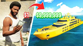 BUYING THE CHEAPEST VS MOST EXPENSIVE BOAT IN GTA 5