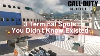 3 New Terminal Spots You Didn't Know Existed (angles and parkour)