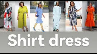 TRENDING SHIRT DRESS! МОДНОЕ ПЛАТЬЕ - РУБАШКА!