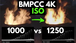 How ISO affects Dynamic Range on the BMPCC 4K/6K