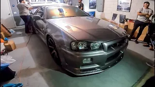 R34 GTR NEIGHBOR??? I HAVE TOO MANY NISSAN FRIENDS...