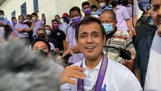 Ambush interview with Isko Moreno in Cagayan de Oro